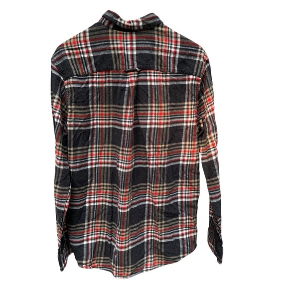 Saddlebred Mens Size  L Clasic Fit Fleece Charcoal Plaid Southern Western - Picture 7 of 11